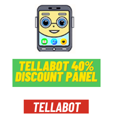 Tellabot 40% discount panel