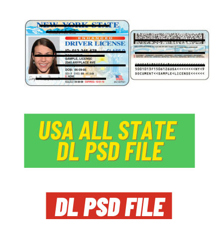 Usa All State Updated DL Psd file