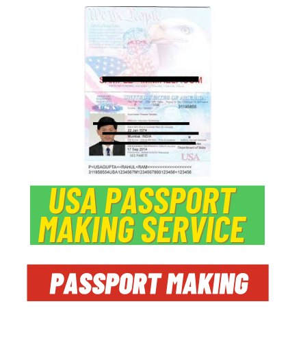 Usa passport Making