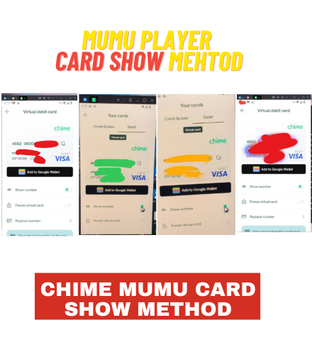 Chime MuMu player Card Show Method